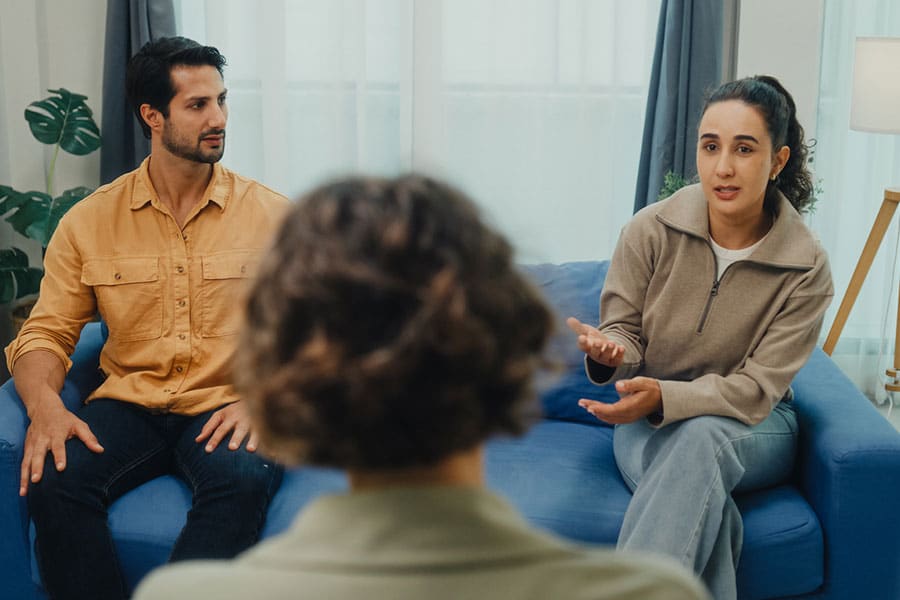 Marriage counseling session